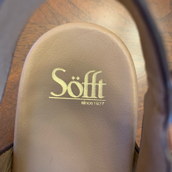 Sofft Fairbrook Sunset Orange Sandals size 7.5 - Picture 6 of 7